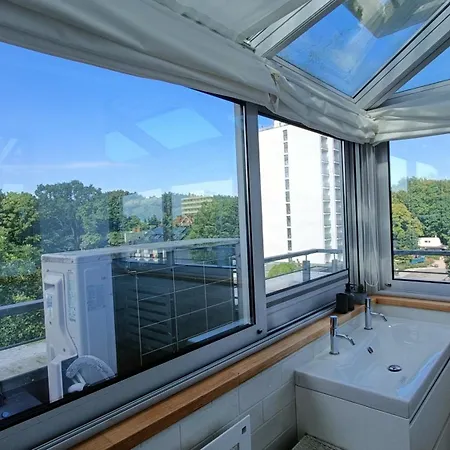 公寓 Przy Plazy Przestronny 150 M2 5 Sypialni 2 Lazienki Nowoczesny, Luksusowy, Cichy 科沃布热格